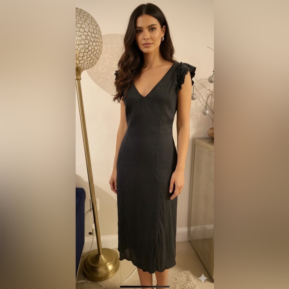Burberry silk dress size small